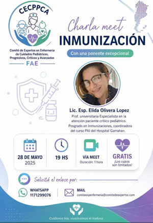 INMUNIZACION - CHARLA MEET