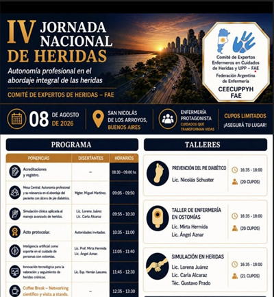 IV JORNADA NACIONAL DE HERIDAS