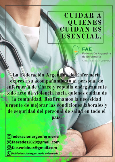 PERSONAL DE ENFERMERIA DE CHACO