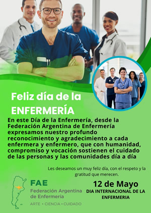 FELIZ DIA DE LA ENFERMERIA